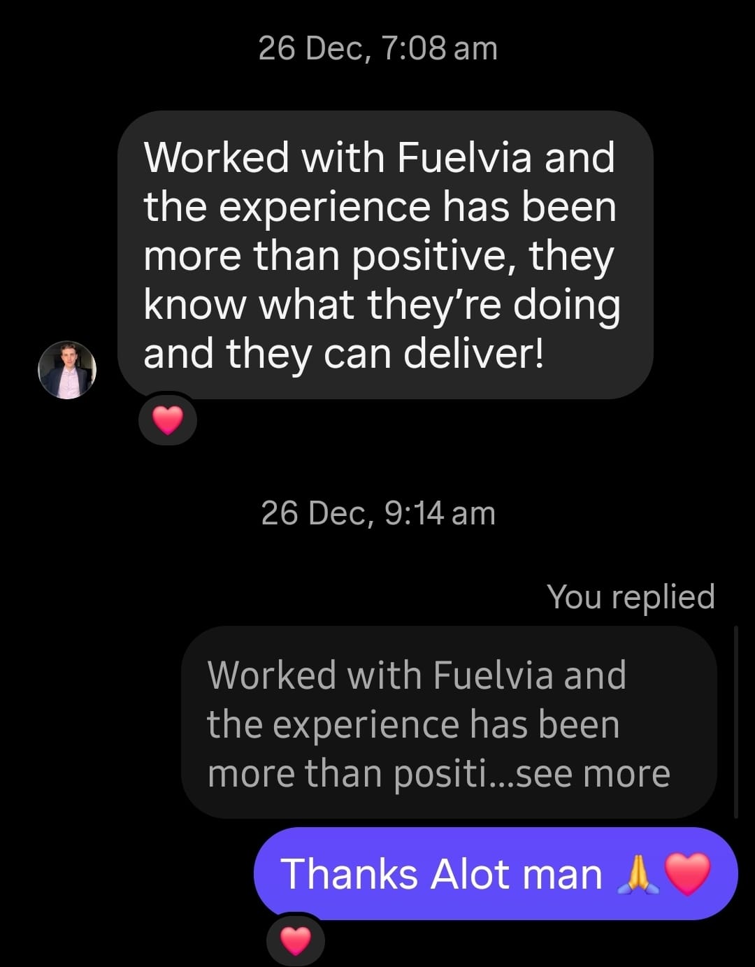 Client Feedback